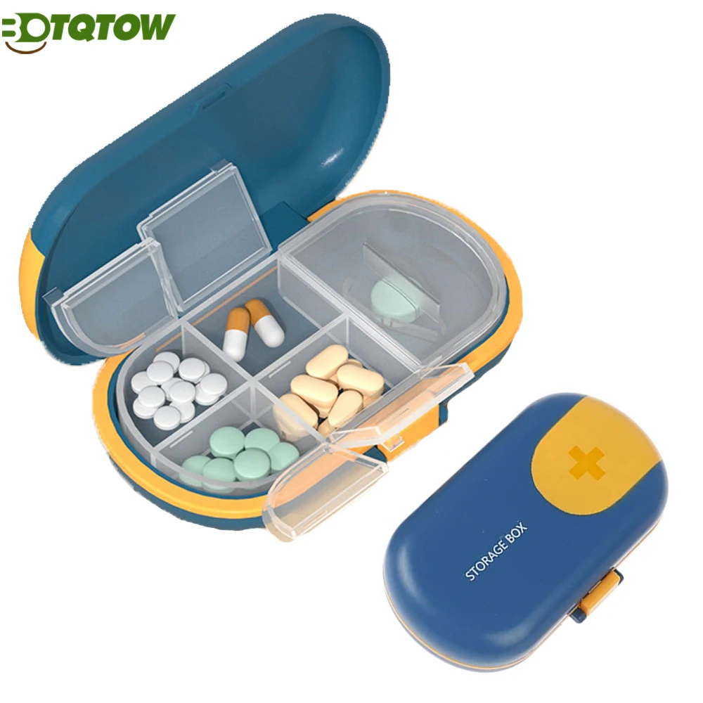 BOTQTOW 2PCS Pill Travel Organizer with Pill Cutter 1/4 Vitamin Box Moisture-Proof 4 Compartment Large Capacity Mini Pill Case
BOTQTOW 2PCS Pill Travel Organizer with Pill Cutter 1/4 Vitamin Box Moisture-Proof 4 Compartment Large Capacity Mini Pill Case