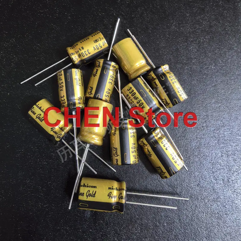 10PCS/lot original NICHICON FG 330UF 50V 12.5X20MM 85C fine gold audio electrolytic capacitor 50V330UF free shipping
10PCS/lot original NICHICON FG 330UF 50V 12.5X20MM 85C fine gold audio electrolytic capacitor 50V330UF free shipping