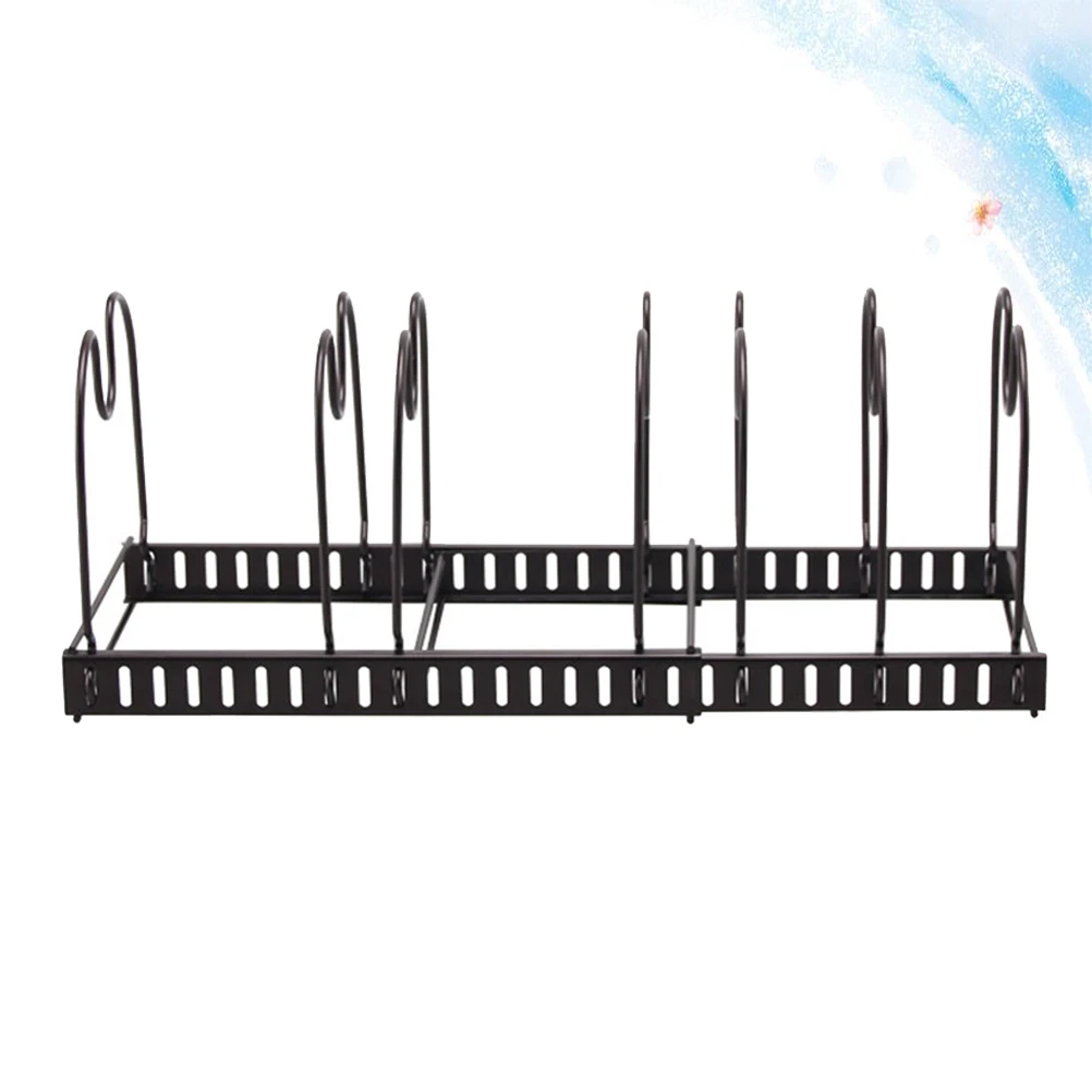 1pc Expandable Kitchen Storage Rack Multi-Functional Pot Pan Lid Organizer For Pantry Cabinet Cupboard Tidy Cookware Bakeware
1pc Expandable Kitchen Storage Rack Multi-Functional Pot Pan Lid Organizer For Pantry Cabinet Cupboard Tidy Cookware Bakeware