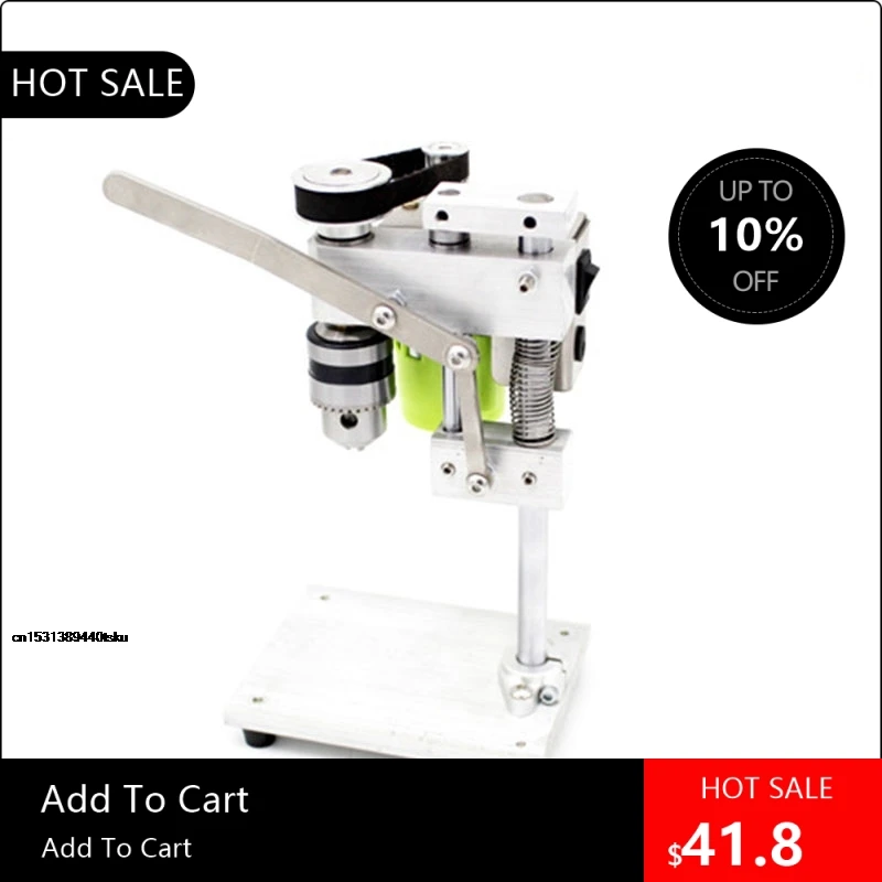 818003 Полезная алюминиевая маленькая настольная дрель Высокоточный мини-сверлильный станок для настольного сверлильного станка Миниатюрный маленький
818003 Полезная алюминиевая маленькая настольная дрель Высокоточный мини-сверлильный станок для настольного сверлильного станка Миниатюрный маленький