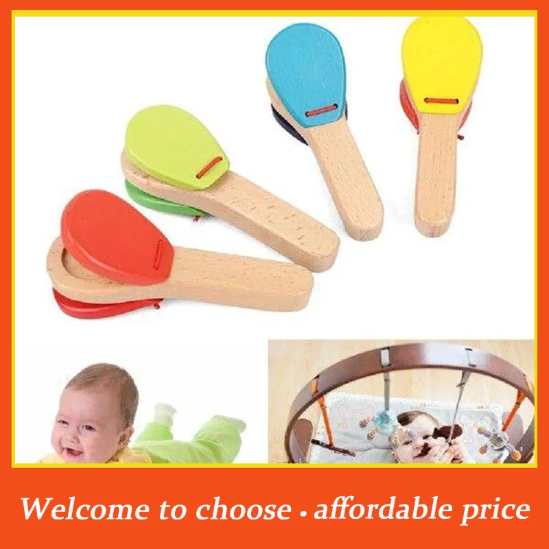 *1pc new Orff Instruments Wooden Music Castanets Festival Party Entertainment Props Percussion Instrument
*1pc new Orff Instruments Wooden Music Castanets Festival Party Entertainment Props Percussion Instrument