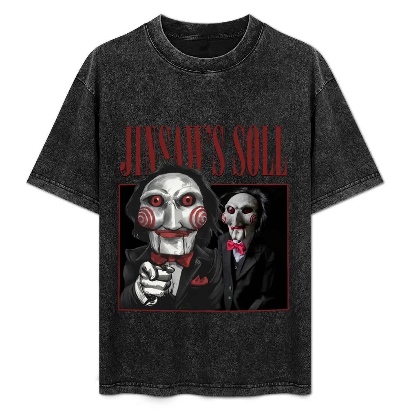 Vintage Saw Jigsaw Horror retro T-Shirt Gym Exercise Short Sleeve T-Shirt
Vintage Saw Jigsaw Horror retro T-Shirt Gym Exercise Short Sleeve T-Shirt