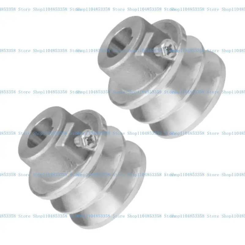 652F 2pc Replacement Engine Pulley Easy Installation Belt Pulley 54/56mm Diameter Double Grooves Pulley Belt 19mm/20mm Bore
652F 2pc Replacement Engine Pulley Easy Installation Belt Pulley 54/56mm Diameter Double Grooves Pulley Belt 19mm/20mm Bore