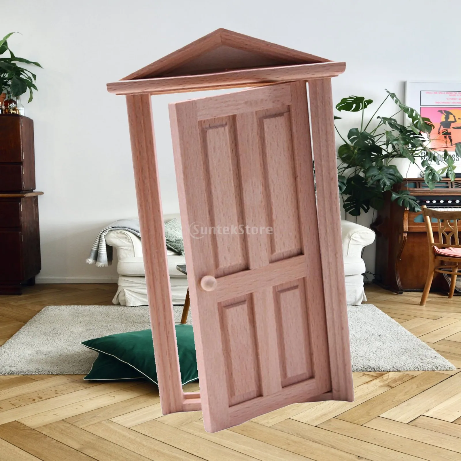 Blank Mini Wooden Door Model DIY Crafts Dollhouse Accessory for Living Room
Blank Mini Wooden Door Model DIY Crafts Dollhouse Accessory for Living Room