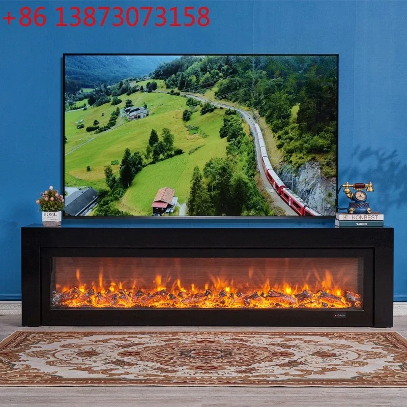 Light luxury solid wood modern simple white TV cabinet electric fireplace background wall living room simulation heating furnace
Light luxury solid wood modern simple white TV cabinet electric fireplace background wall living room simulation heating furnace