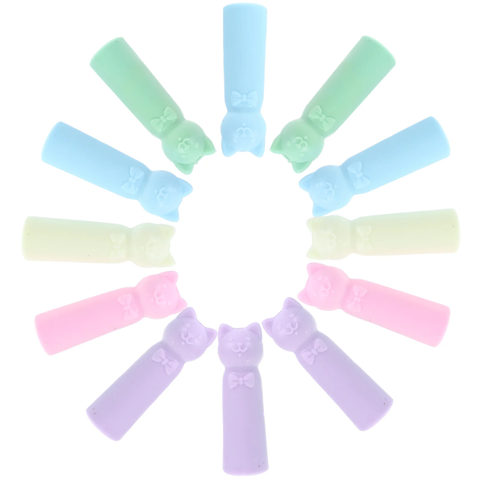 20 Pcs Pencil Cap Extender Tip Protector Covers Plastic Artistic Child Holder Cartoon Animal Design School Office Supplies
20 Pcs Pencil Cap Extender Tip Protector Covers Plastic Artistic Child Holder Cartoon Animal Design School Office Supplies