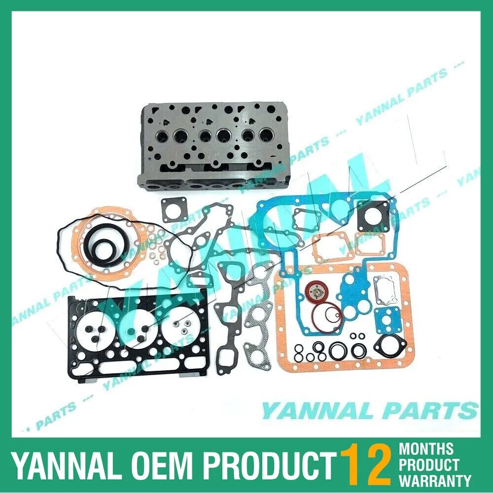New D1703 Cylinder Head With Full Head Gaskets For Kubota Bobcat Engine
New D1703 Cylinder Head With Full Head Gaskets For Kubota Bobcat Engine
