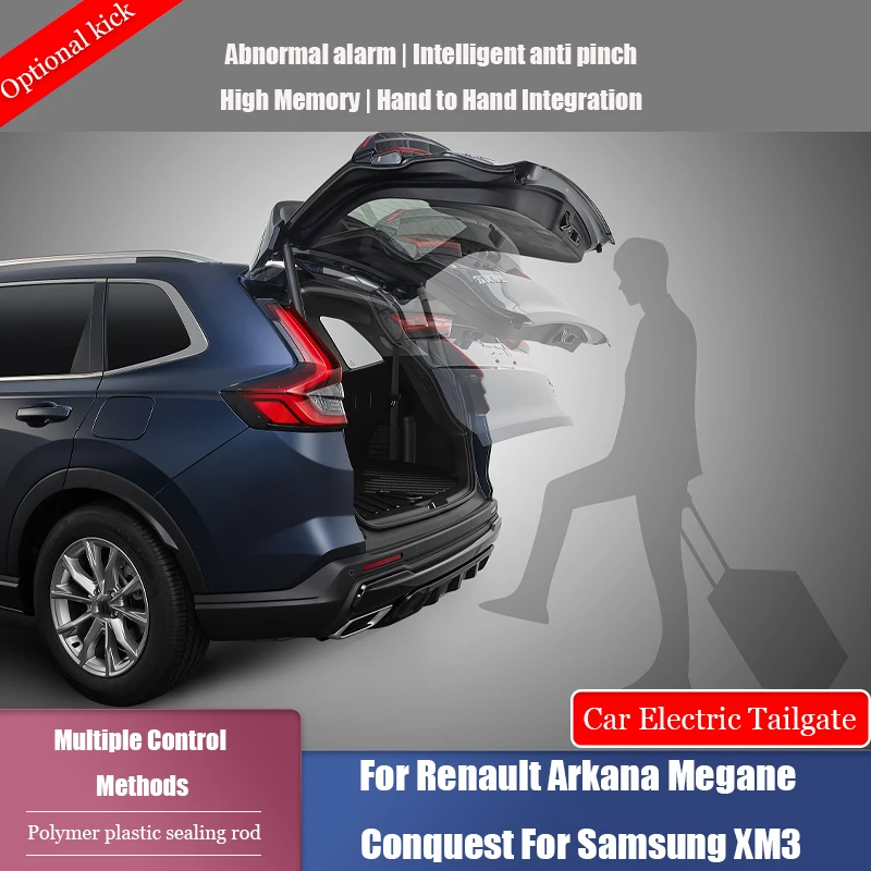 Car Power Trunk Lift Electric Hatch Tailgate Strut Auto Rear Door Actuator For Renault Arkana Megane Conquest For Samsung XM3
Car Power Trunk Lift Electric Hatch Tailgate Strut Auto Rear Door Actuator For Renault Arkana Megane Conquest For Samsung XM3