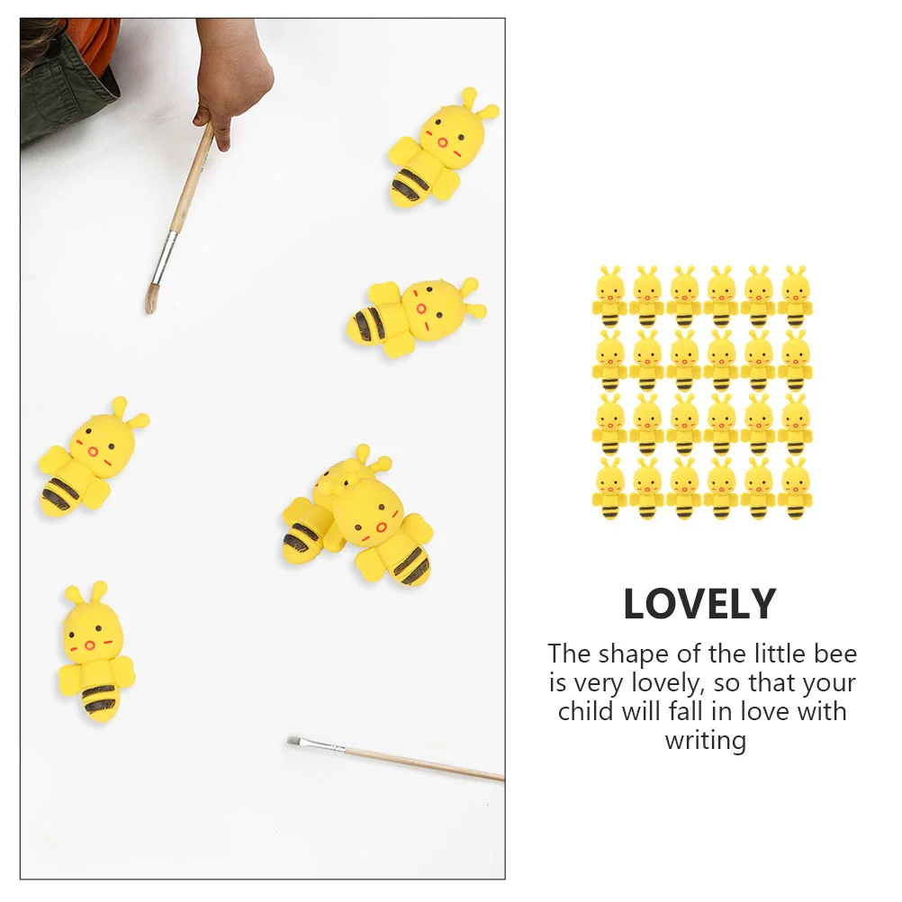 36pcs Fun Cartoon School Supplies Yellow Bee Style Mini Erasers for Kids Bulk Student Erasers Lovely Stationery Learning
36pcs Fun Cartoon School Supplies Yellow Bee Style Mini Erasers for Kids Bulk Student Erasers Lovely Stationery Learning