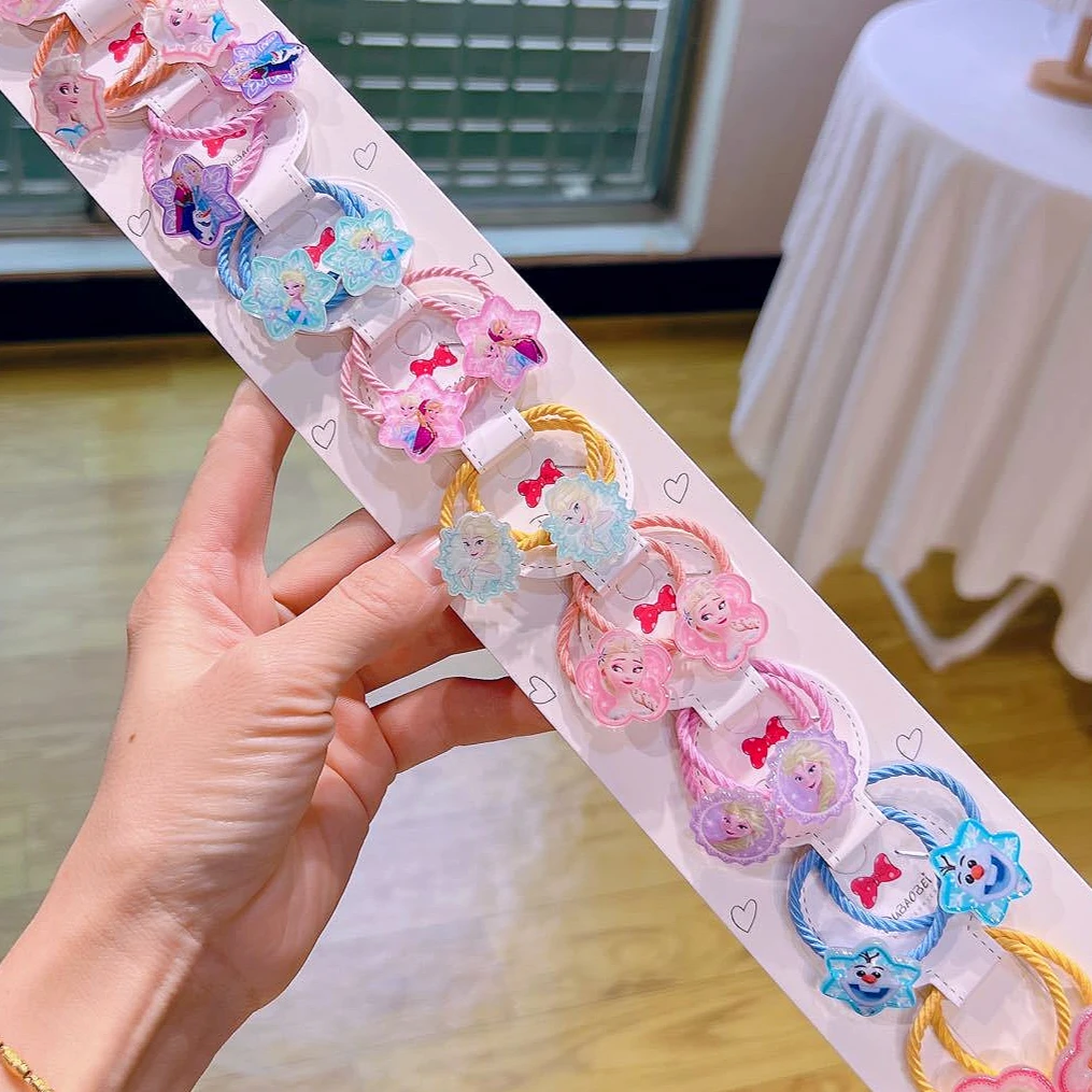 Cartoon Frozen Series Princess Scrunchie Cute Leather Band Headstring Children's Hair Accessories Girl Baby Headwear Gifts
Cartoon Frozen Series Princess Scrunchie Cute Leather Band Headstring Children's Hair Accessories Girl Baby Headwear Gifts