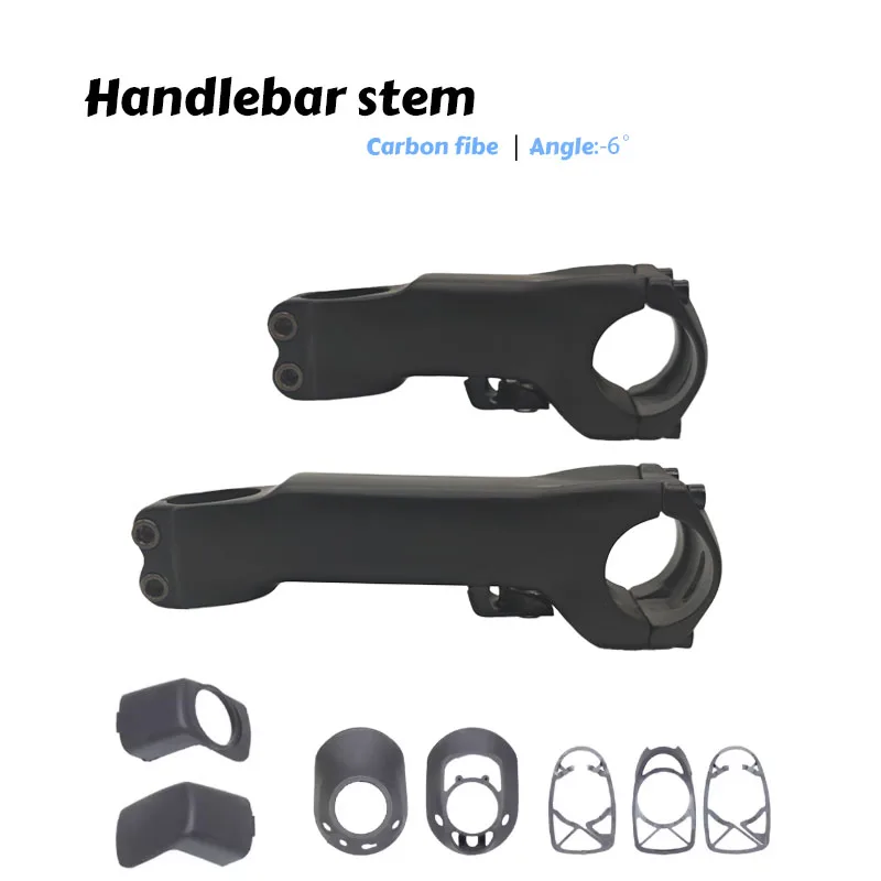 SL7 Carbon Fiber Ultra-Light Bicycle Handle Stand 6 Degrees 70-130mm Mountain Road Bike Stem Head Tube Angle Support
SL7 Carbon Fiber Ultra-Light Bicycle Handle Stand 6 Degrees 70-130mm Mountain Road Bike Stem Head Tube Angle Support