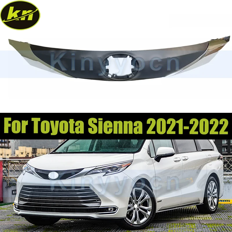 Верхняя решетка переднего бампера 53101-08210 для Toyota Sienna 2021-2022, решетка капота переднего бампера
Верхняя решетка переднего бампера 53101-08210 для Toyota Sienna 2021-2022, решетка капота переднего бампера
