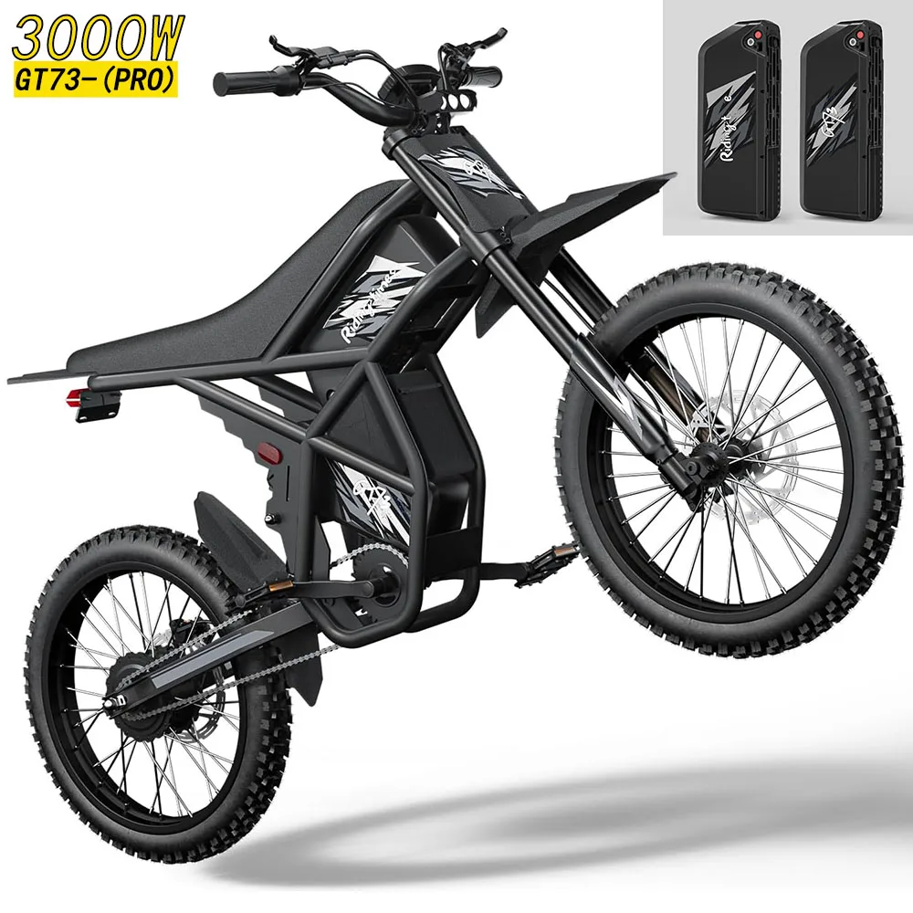 STLF 18.2*2 AH Dual-Battery System Ebike Gt73 Pro E Bike High-Speed Electric Bicycle Off-Road E-Bike for Adults Gt73 3000w 
STLF 18.2*2 AH Dual-Battery System Ebike Gt73 Pro E Bike High-Speed Electric Bicycle Off-Road E-Bike for Adults Gt73 3000w