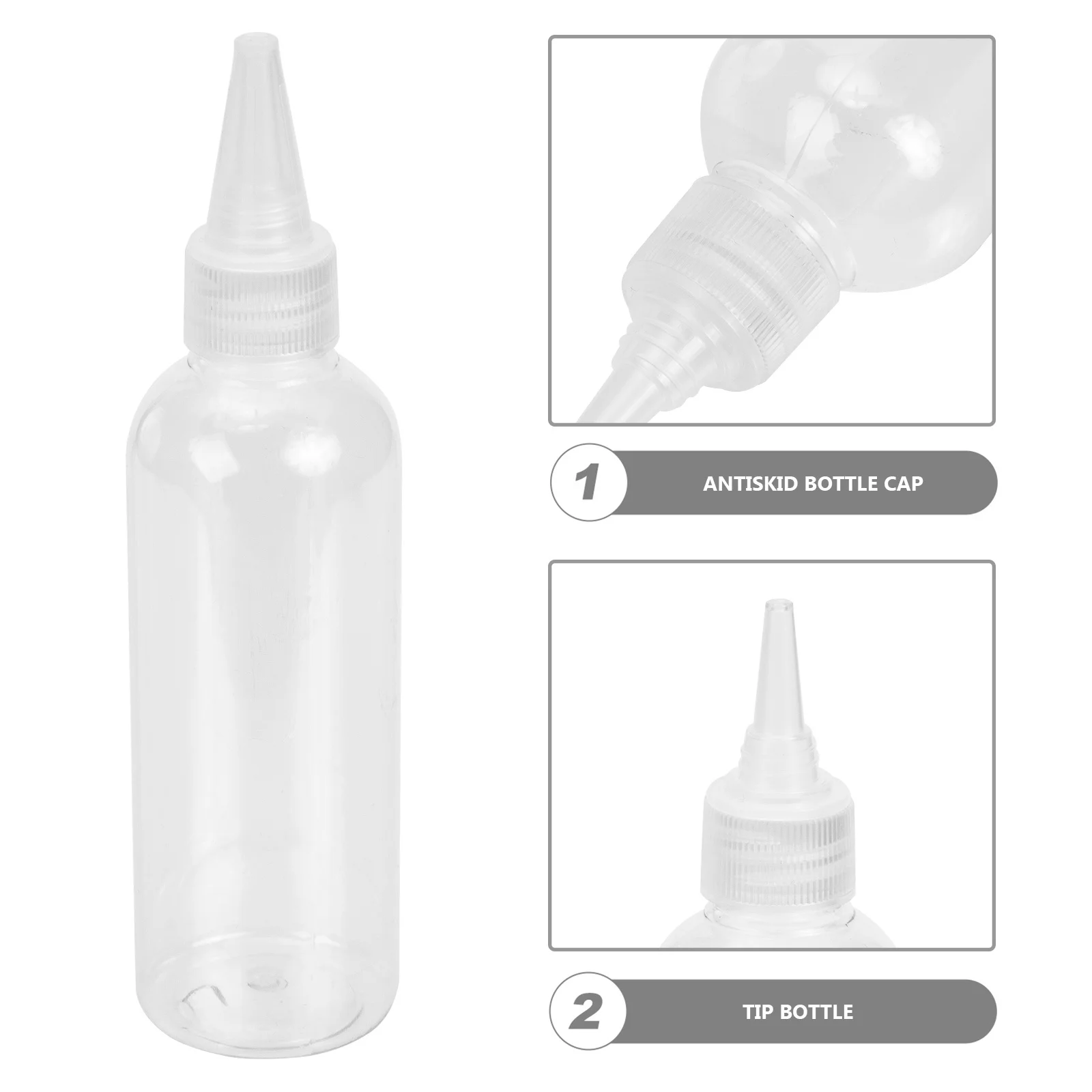 30pcs Dropper Bottles 100Ml Pointed Tip Pe Squeeze Applicator For Hair Dye Coloring Oil Ink Pigment Refillable Leakproof Sub
30pcs Dropper Bottles 100Ml Pointed Tip Pe Squeeze Applicator For Hair Dye Coloring Oil Ink Pigment Refillable Leakproof Sub