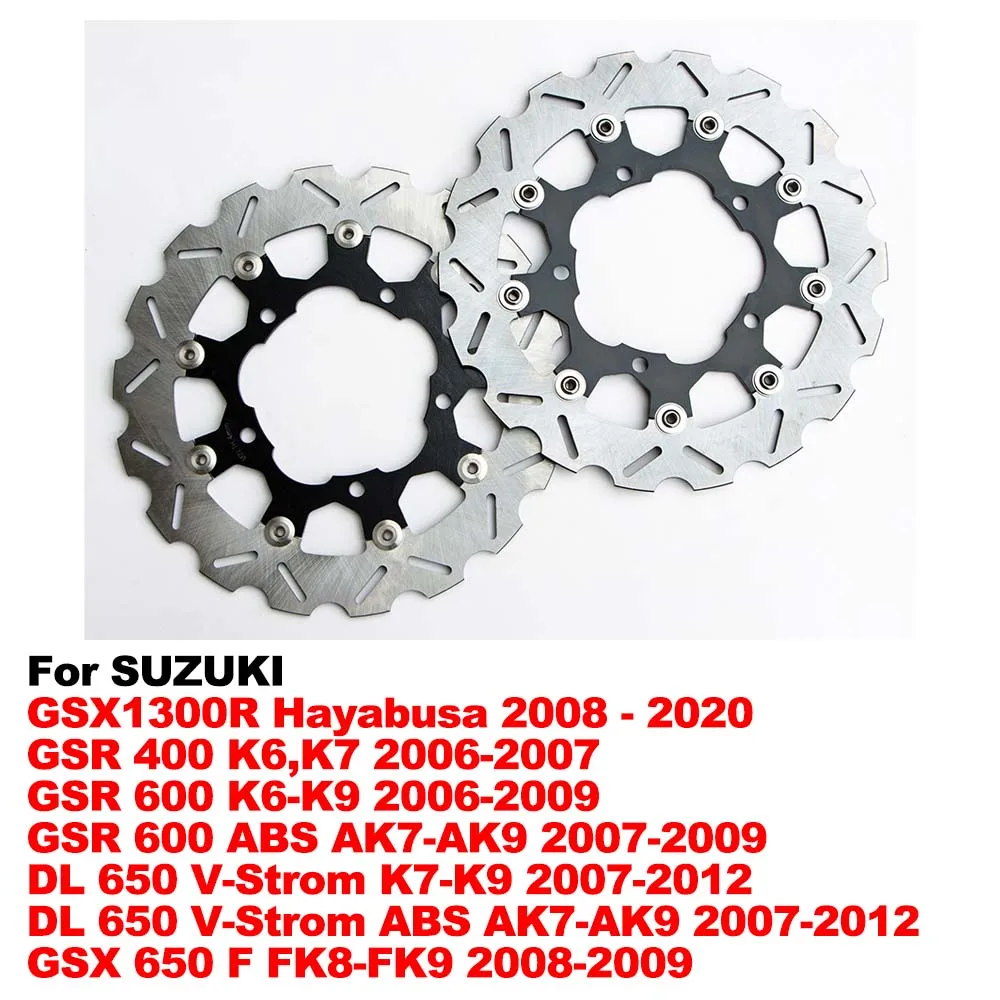 GSX1300R Hayabusa Motorcycle Front Brake Disc Rotor For SUZUKI GSR400 K6,K7 GSR 600 K6-K9 DL 650 V-Strom ABS AK7-AK9
GSX1300R Hayabusa Motorcycle Front Brake Disc Rotor For SUZUKI GSR400 K6,K7 GSR 600 K6-K9 DL 650 V-Strom ABS AK7-AK9