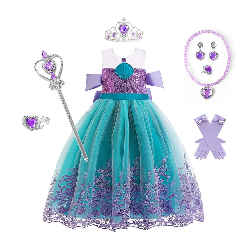 Princess Style Long Tulle Skirt Dress Children's Halloween Mermaid Style Girls' Dress Ins Mesh Evening Gown Polyester Fiber
Princess Style Long Tulle Skirt Dress Children's Halloween Mermaid Style Girls' Dress Ins Mesh Evening Gown Polyester Fiber