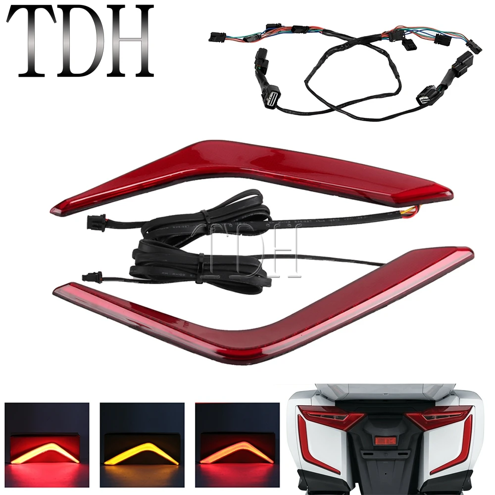 Motorcycles Turn Signal Light For Honda Gold Wing Goldwing GL1800 GL 1800 F6B 2018 2019 20 21 Running Lights Rear Indicator Lamp
Motorcycles Turn Signal Light For Honda Gold Wing Goldwing GL1800 GL 1800 F6B 2018 2019 20 21 Running Lights Rear Indicator Lamp