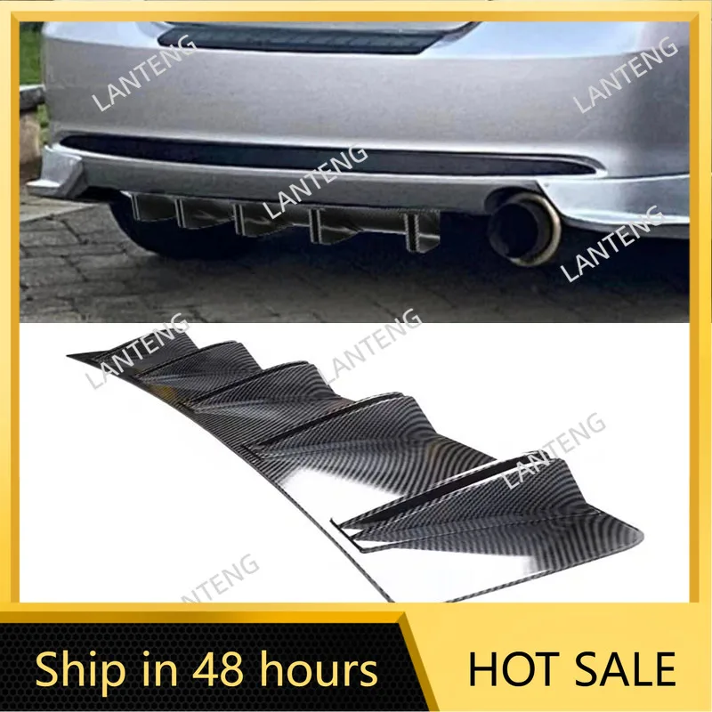 Car Rear Diffuser Shark 10 Fins Bumper Wing Splitter Chin Spoiler Lip For S-cion tC 2005-2016 Body Protector Black
Car Rear Diffuser Shark 10 Fins Bumper Wing Splitter Chin Spoiler Lip For S-cion tC 2005-2016 Body Protector Black
