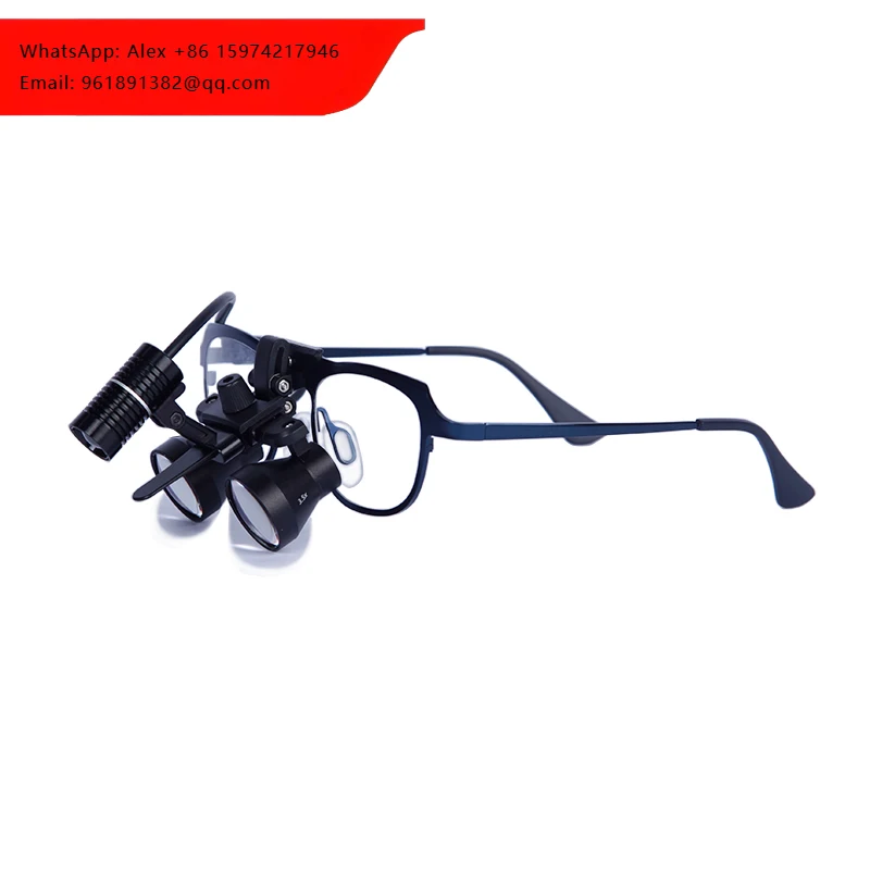 Hot Sales TAO'S Flip-up NS31-3.5x High Quality Surgical Dental Binocular Loupes With LED Headlight X96
Hot Sales TAO'S Flip-up NS31-3.5x High Quality Surgical Dental Binocular Loupes With LED Headlight X96