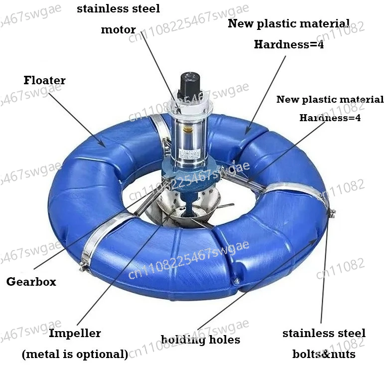 Stainless Steel Submersible Surge Aerator 1.5KW 2HP Pond Aeration Equipment
Stainless Steel Submersible Surge Aerator 1.5KW 2HP Pond Aeration Equipment