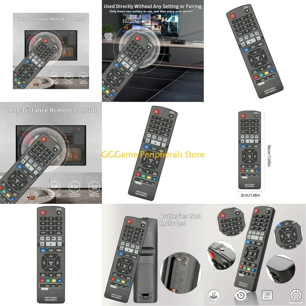 U55B AKB73735801 Remote Control Compatible for BP340 BP530 BPM3 BPM53 Multiple Model
U55B AKB73735801 Remote Control Compatible for BP340 BP530 BPM3 BPM53 Multiple Model