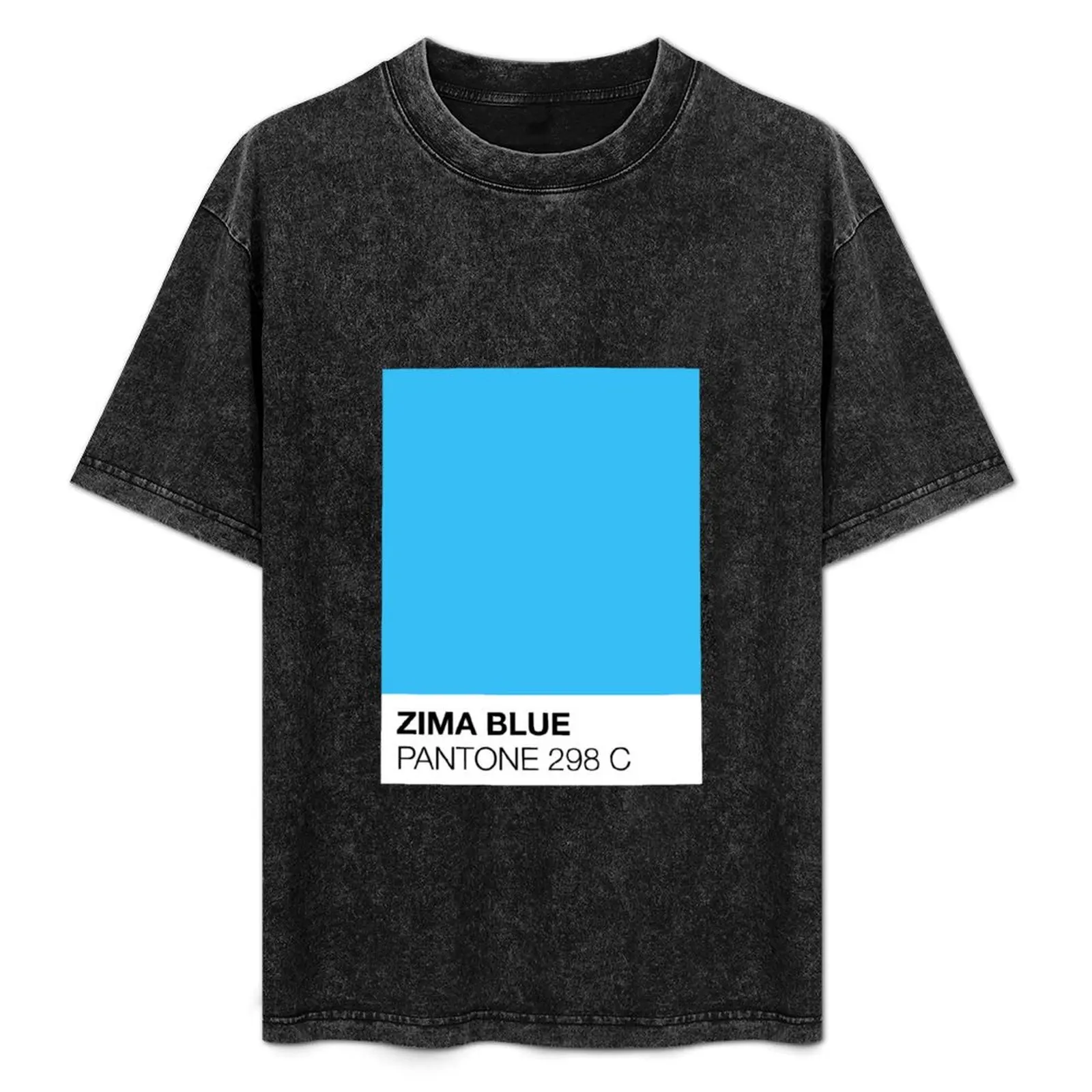 Pantone — Zima Blue T-Shirt Basic Daily Outfit Short Sleeve Tee
Pantone — Zima Blue T-Shirt Basic Daily Outfit Short Sleeve Tee
