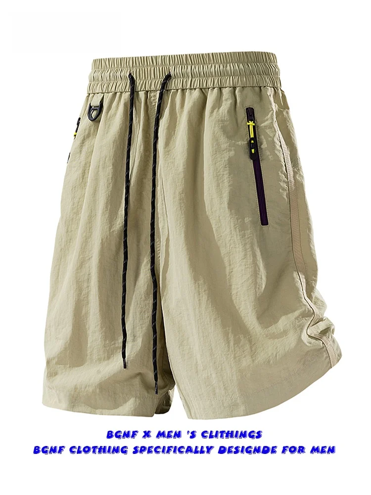 Khaki Ice Silk Qui Dry Sports orts Loose Straight Leg Thin Model Five-Point Pants for Men And Women Summer New Arrival
Khaki Ice Silk Qui Dry Sports orts Loose Straight Leg Thin Model Five-Point Pants for Men And Women Summer New Arrival