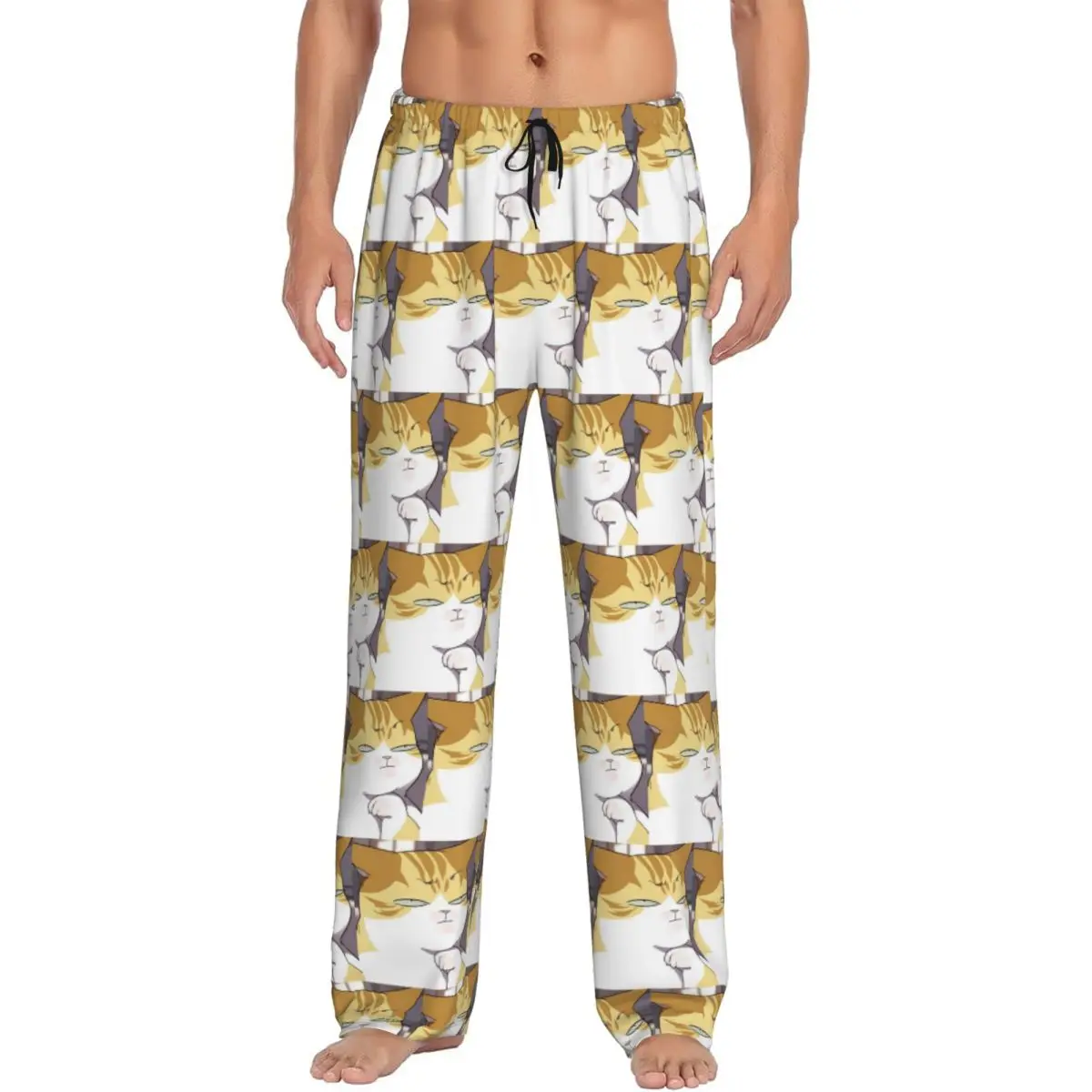 Custom Eleceed Kayden Cat Form Pajama Pants Men Sleepwear Sleep Lounge Bottoms with Pockets
Custom Eleceed Kayden Cat Form Pajama Pants Men Sleepwear Sleep Lounge Bottoms with Pockets