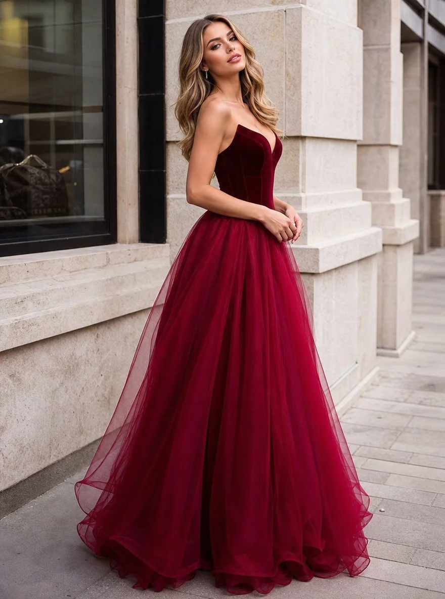Romantic Prom Evening Dresses Sweep Train Princess A Line Sweetheart Zipper With Cinched Waist Floor Length Pleated
Romantic Prom Evening Dresses Sweep Train Princess A Line Sweetheart Zipper With Cinched Waist Floor Length Pleated