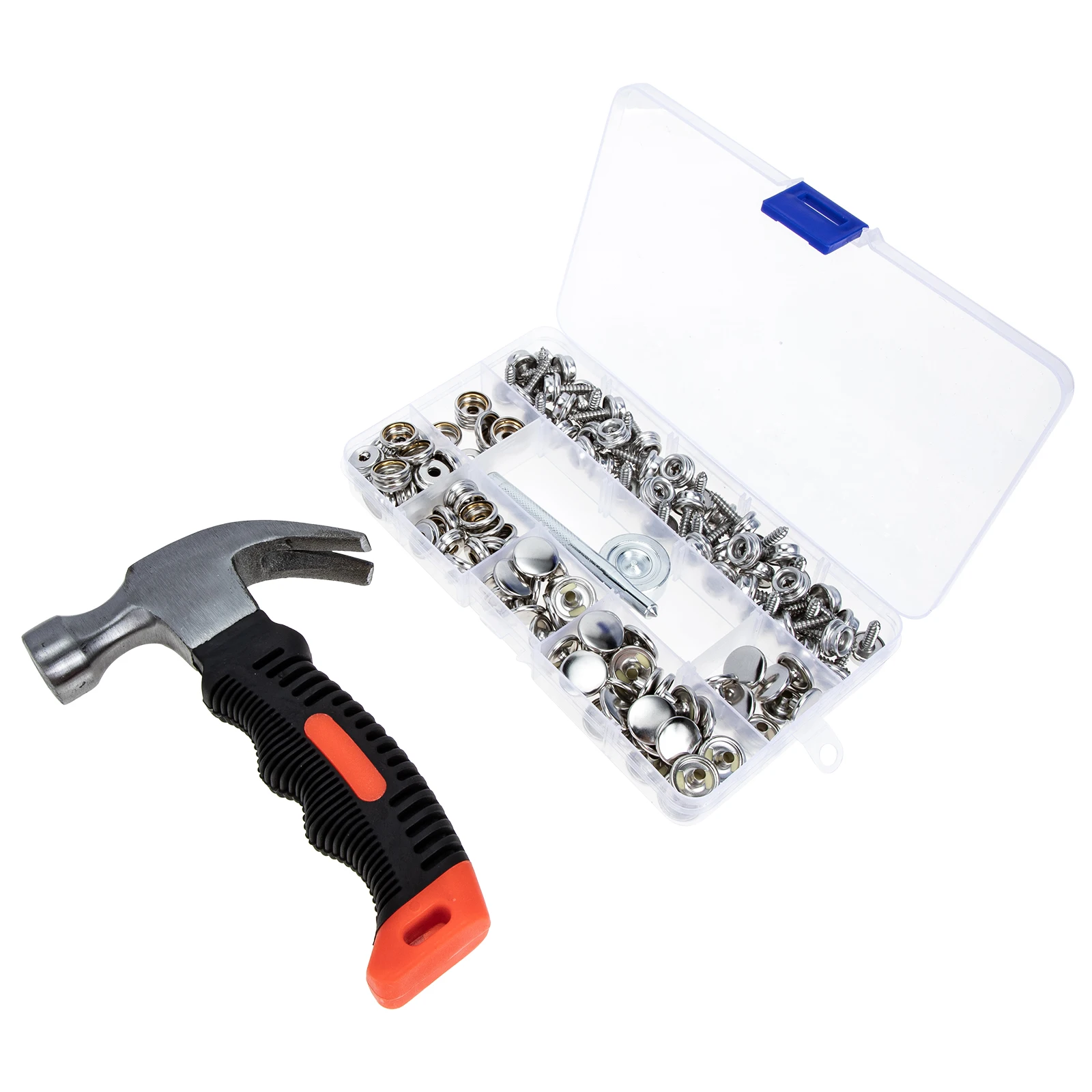 Stainless Steel Snaps Fastener Kit 304 Screws Heavy Duty Copper Anti Rust Canvas Tarpaulins Tents Awnings Sailcloth Clothing
Stainless Steel Snaps Fastener Kit 304 Screws Heavy Duty Copper Anti Rust Canvas Tarpaulins Tents Awnings Sailcloth Clothing