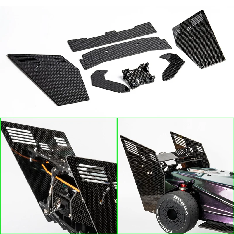 Carbon Fiber Tail Wing Heightened Shape Model Car for 1/7 ARRMA LIMTLESS Model RC Truck Car
Carbon Fiber Tail Wing Heightened Shape Model Car for 1/7 ARRMA LIMTLESS Model RC Truck Car