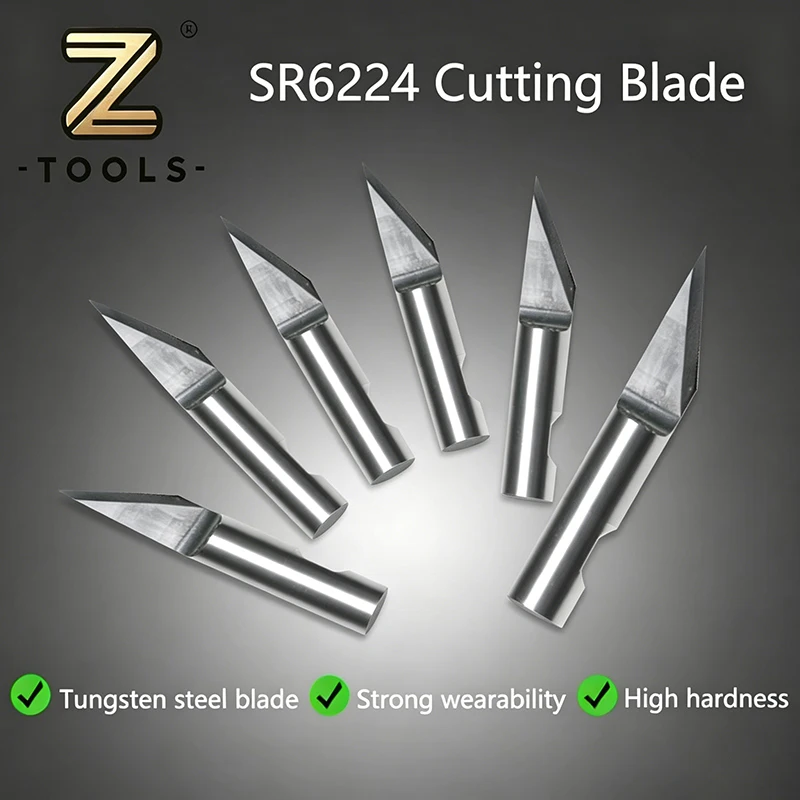 SR6224 ECOCAM ESKO Kongsberg Solid Carbide Oscillating Blade 6mm Shank Tangential Knife
SR6224 ECOCAM ESKO Kongsberg Solid Carbide Oscillating Blade 6mm Shank Tangential Knife