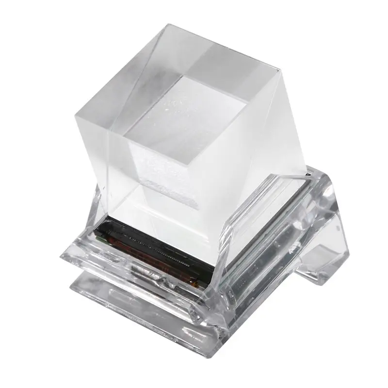 Прозрачная призма с оптическими компонентами с подсветкой Прозрачный хрустальный цоколь лампы
Прозрачная призма с оптическими компонентами с подсветкой Прозрачный хрустальный цоколь лампы