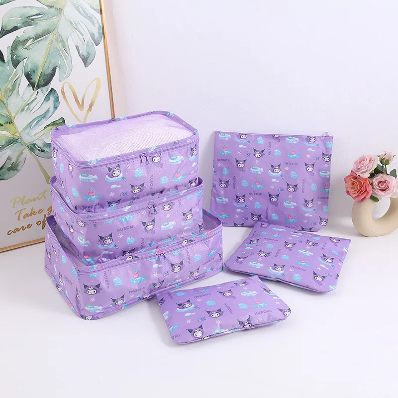 6pcs/set Sanrio Kuromi Storage Box Waterproof Travel Storage Bag Kawaii My Melody Underwear Apparel Storage Organizing Bag
6pcs/set Sanrio Kuromi Storage Box Waterproof Travel Storage Bag Kawaii My Melody Underwear Apparel Storage Organizing Bag