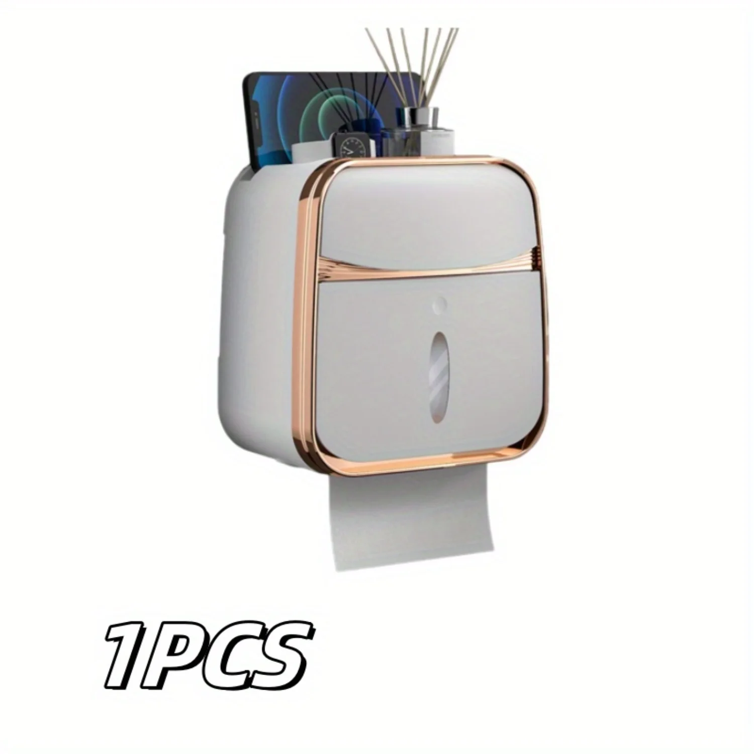 1PCS Toilet Paper Holder Bathroom Organizer Shelves Shelving Accessory Supports Bath Kitchen Washbasin Wall Mounted
1PCS Toilet Paper Holder Bathroom Organizer Shelves Shelving Accessory Supports Bath Kitchen Washbasin Wall Mounted