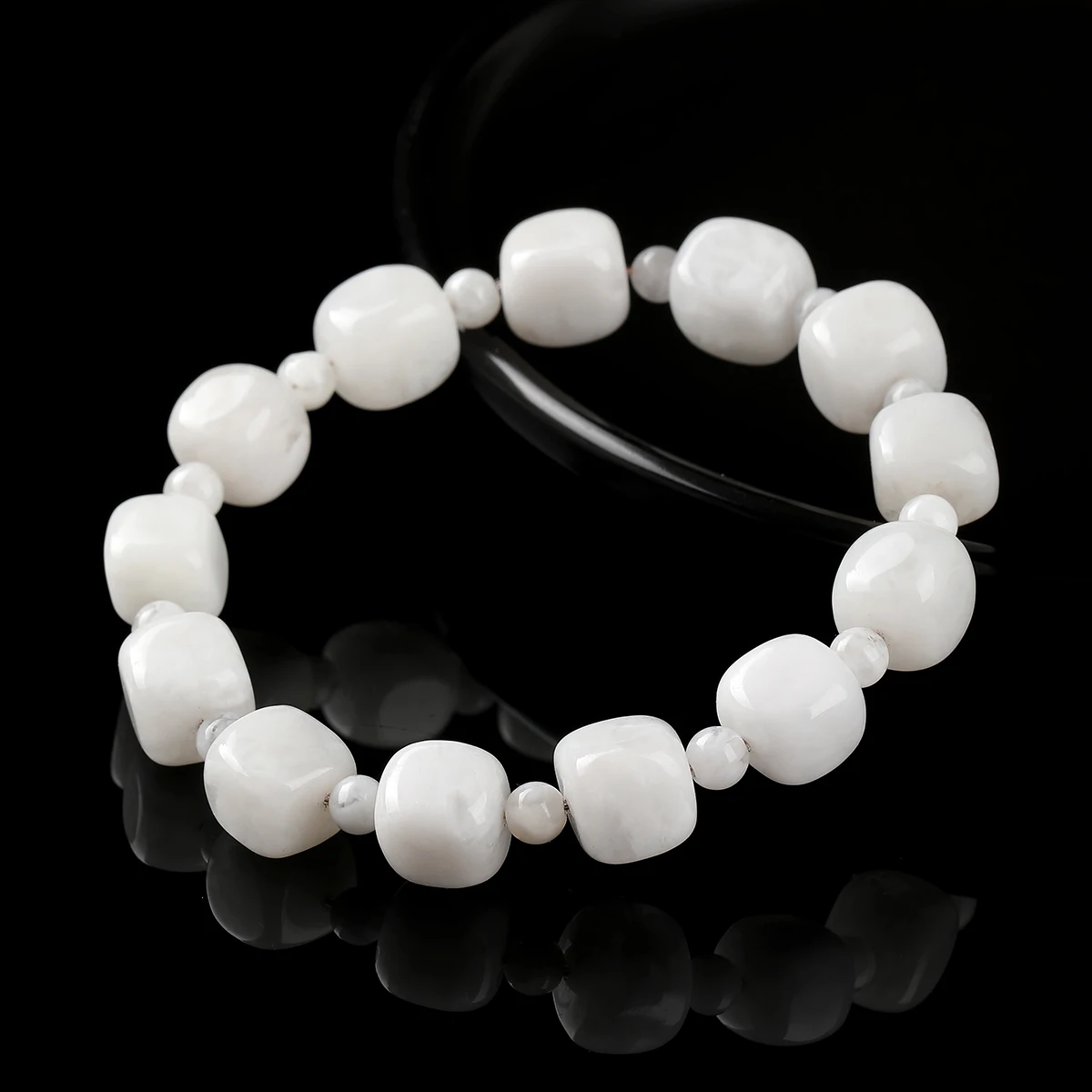 JD 5A 100% Natural White Snowflake Phantom Quartz Square Bead Bracelet Unisex Healing Crystal Jewelry for Focus Clarity
JD 5A 100% Natural White Snowflake Phantom Quartz Square Bead Bracelet Unisex Healing Crystal Jewelry for Focus Clarity