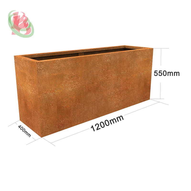 Metallic Series Corten Steel Planter Box Corten Steel Planter Flower Pot
Metallic Series Corten Steel Planter Box Corten Steel Planter Flower Pot