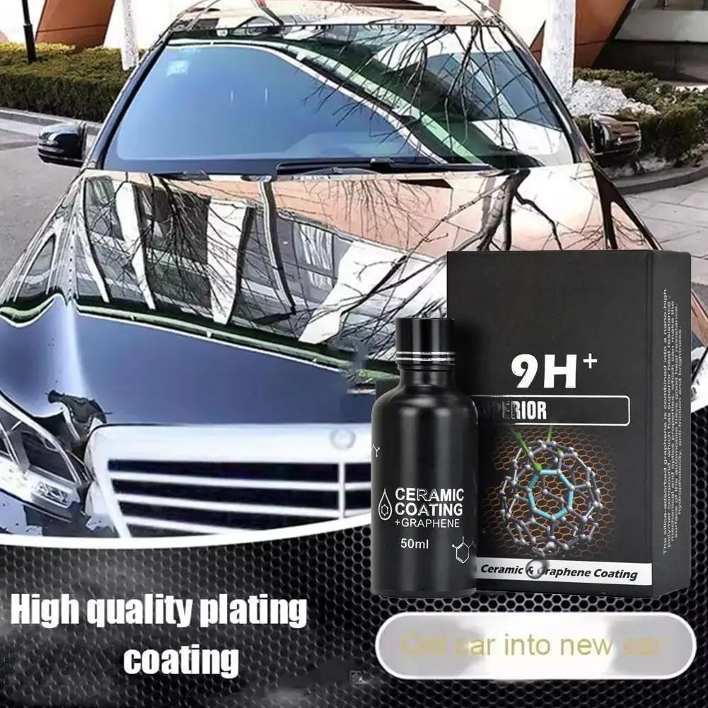 50 мл автомобильное нано-керамическое графеновое гидрофильное покрытие, 9-часовое износостойкое покрытие с защитой от царапин, кристаллическое покрытие, высокая твердость, автомобильная краска
50 мл автомобильное нано-керамическое графеновое гидрофильное покрытие, 9-часовое износостойкое покрытие с защитой от царапин, кристаллическое покрытие, высокая твердость, автомобильная краска