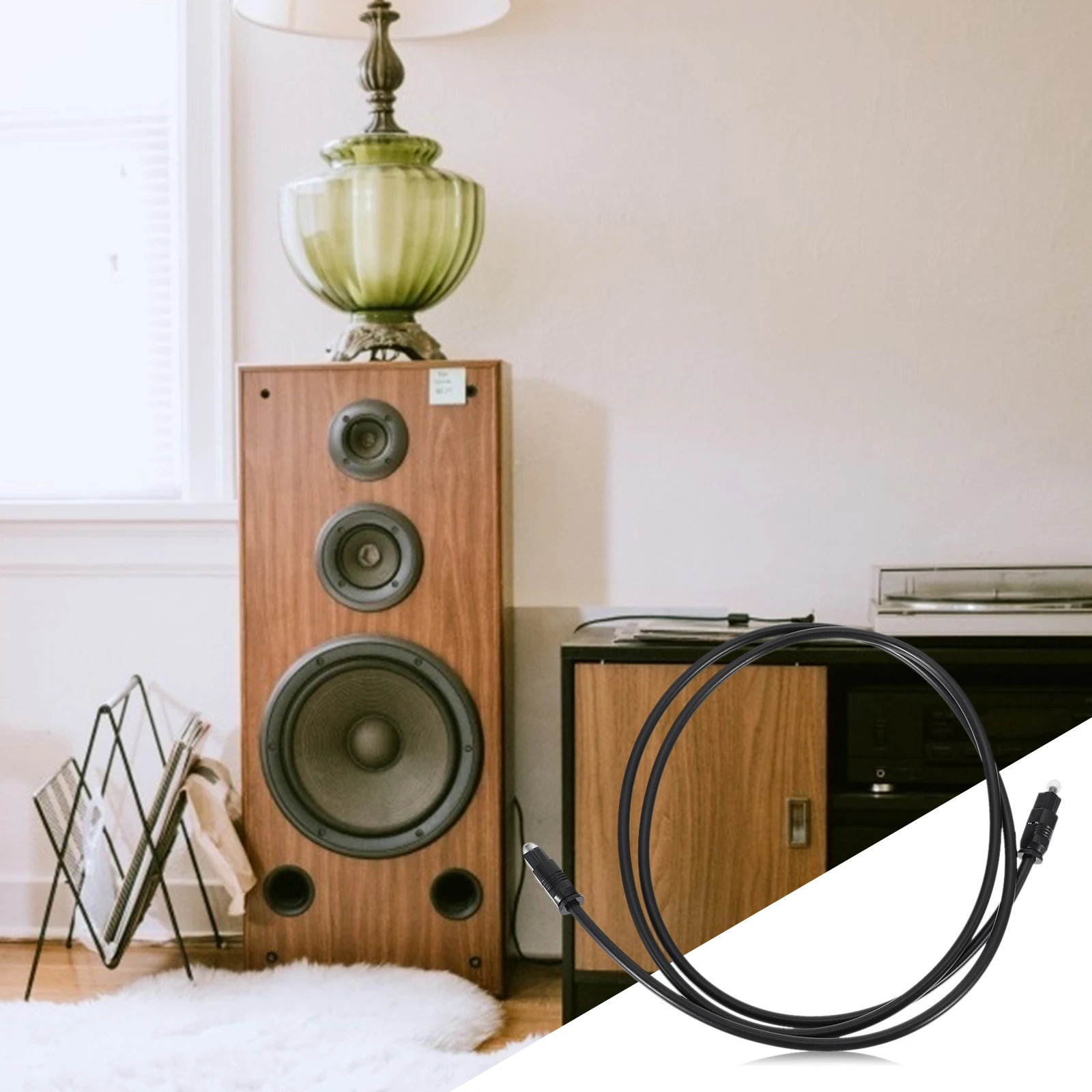 3 PCS Optical Audio Cable Sound Bar Cables Long to Digital Audible Pvc Fiber
3 PCS Optical Audio Cable Sound Bar Cables Long to Digital Audible Pvc Fiber