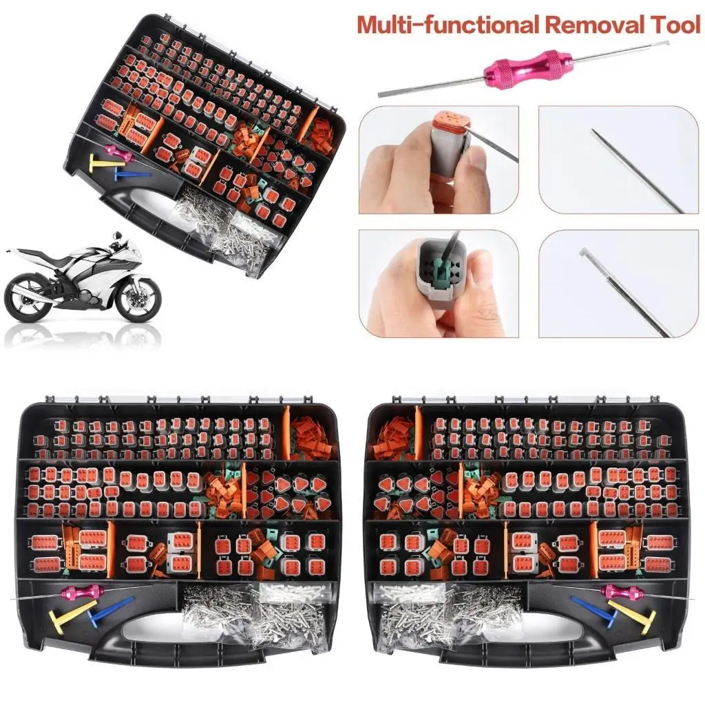 31BC Electrical Connector 603Pieces Featuring 2 to 12 Pin Size And Handy Removal Tool 
31BC Electrical Connector 603Pieces Featuring 2 to 12 Pin Size And Handy Removal Tool