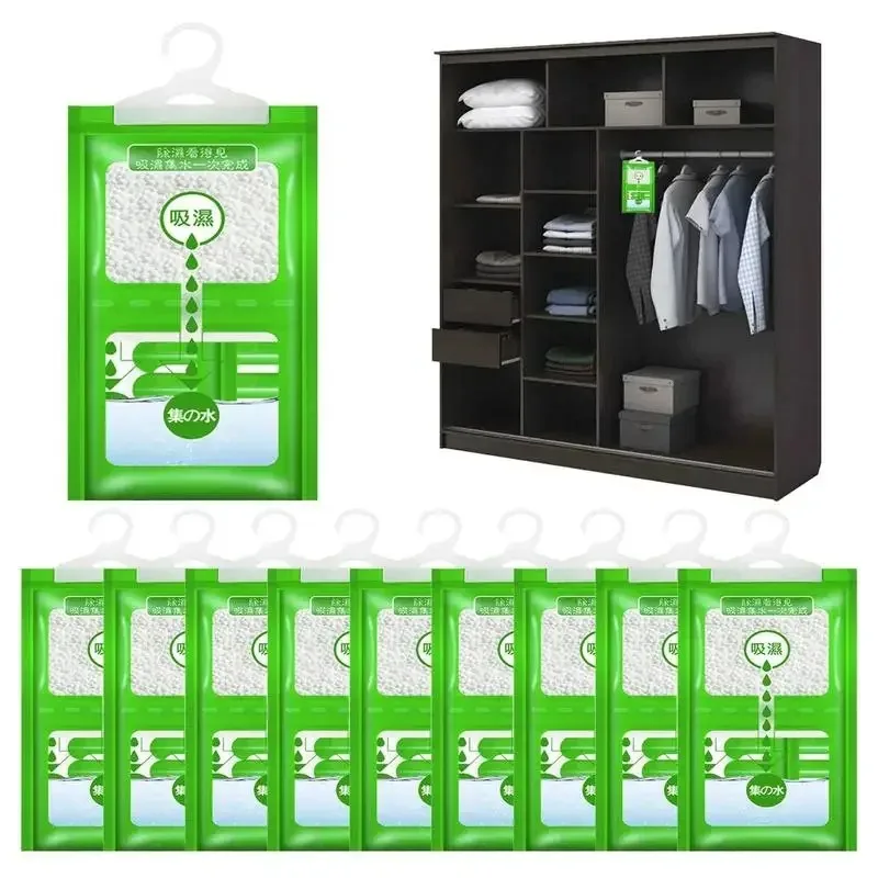 10PCS Moisture Absorber Hanging Bag Moldproof Wardrobe Antihumidity Bags Dry Bag Dehumidification for Closet Indoor Desiccant
10PCS Moisture Absorber Hanging Bag Moldproof Wardrobe Antihumidity Bags Dry Bag Dehumidification for Closet Indoor Desiccant