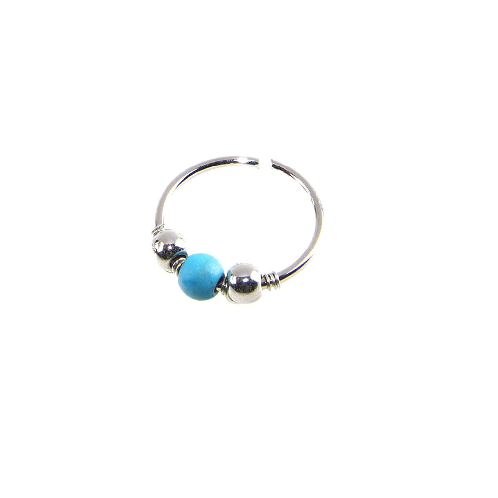 3pcs Nose Rings 6mm 8mm 10mm Turquoise Bead Hoop Piercing Jewelry Cute Accessory for Wedding Birthday Party Gifts
3pcs Nose Rings 6mm 8mm 10mm Turquoise Bead Hoop Piercing Jewelry Cute Accessory for Wedding Birthday Party Gifts