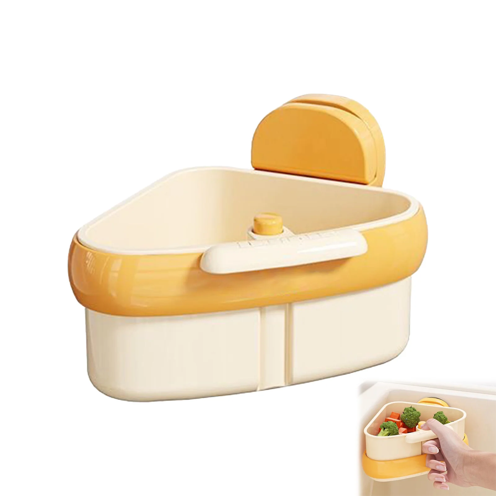 New Suction Cup Sink Drain Basket Household Fruit Washing Filter Basket Kitchen Triangular Sink Strainer For Food Waste Basket
New Suction Cup Sink Drain Basket Household Fruit Washing Filter Basket Kitchen Triangular Sink Strainer For Food Waste Basket