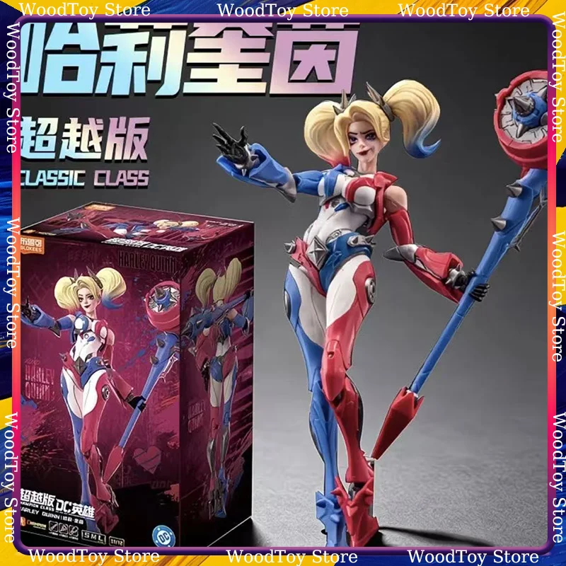 Harley Quinn Style Mecha Action Figure 15.5cm Articulated Joints Collectible Model Toy With Weapons & Faces For Fans
Harley Quinn Style Mecha Action Figure 15.5cm Articulated Joints Collectible Model Toy With Weapons & Faces For Fans