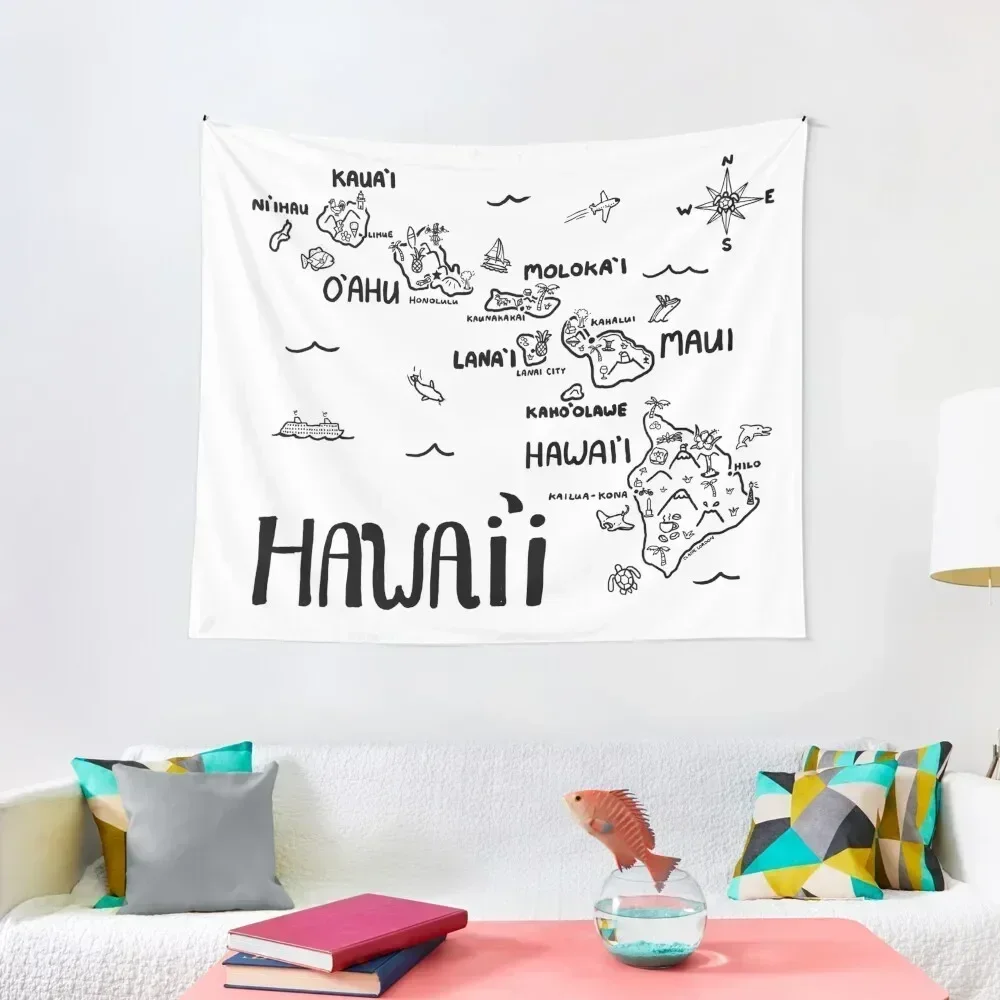 Hawaii Illustrated Map Black and White Tapestry Kawaii Room Decor Room Decorations Aesthetic Cute Decor Tapestry
Hawaii Illustrated Map Black and White Tapestry Kawaii Room Decor Room Decorations Aesthetic Cute Decor Tapestry