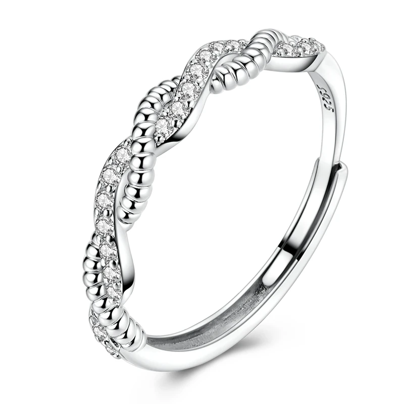 Original 925 Sterling Silver Twist Wrap Open Rings For Women Girls Jewelry Birthday Anniversary Gifts
Original 925 Sterling Silver Twist Wrap Open Rings For Women Girls Jewelry Birthday Anniversary Gifts