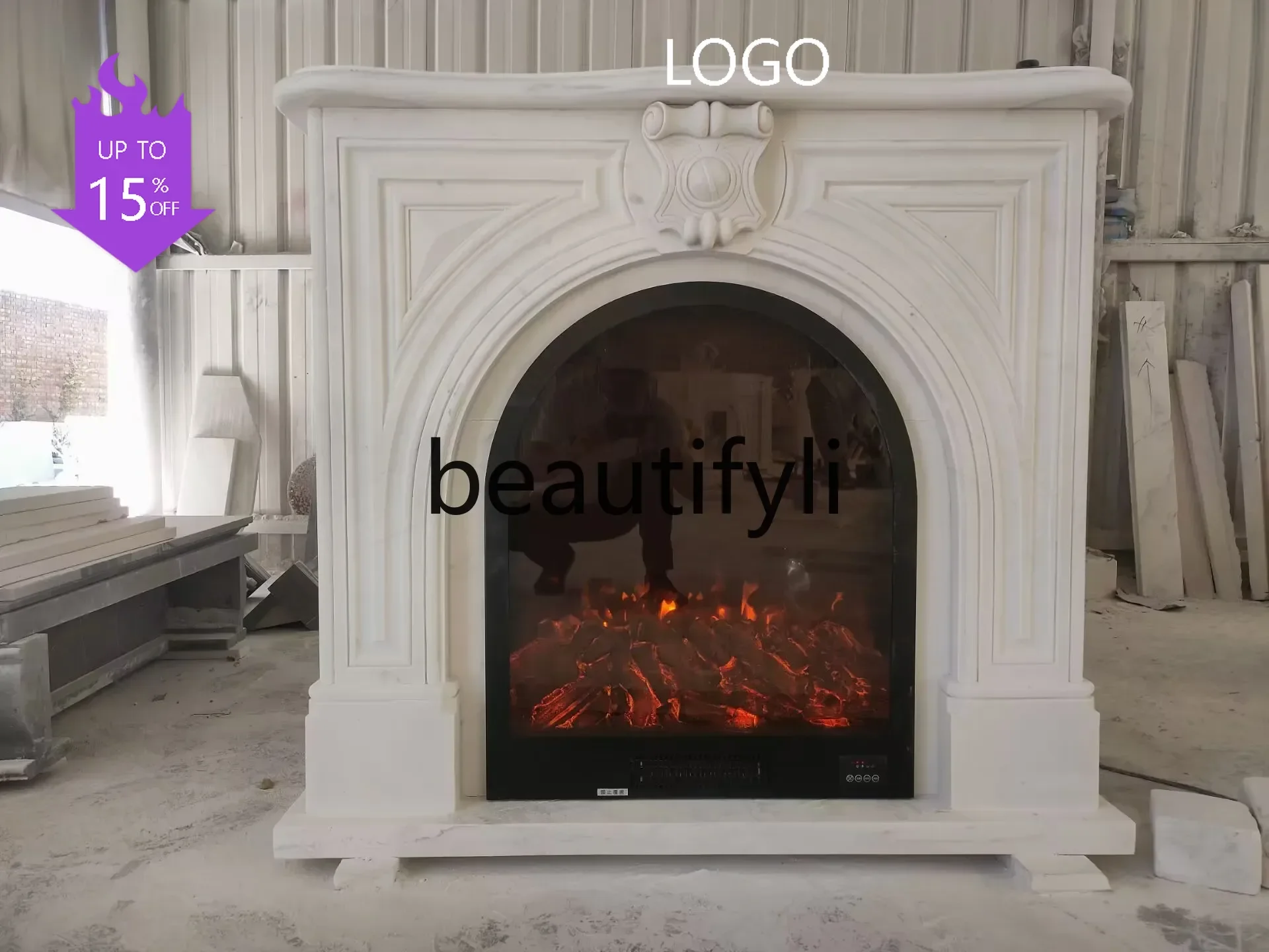European carved arched living room stone fireplace decorative cabinet French background wall light luxury storage cabinet6239
European carved arched living room stone fireplace decorative cabinet French background wall light luxury storage cabinet6239