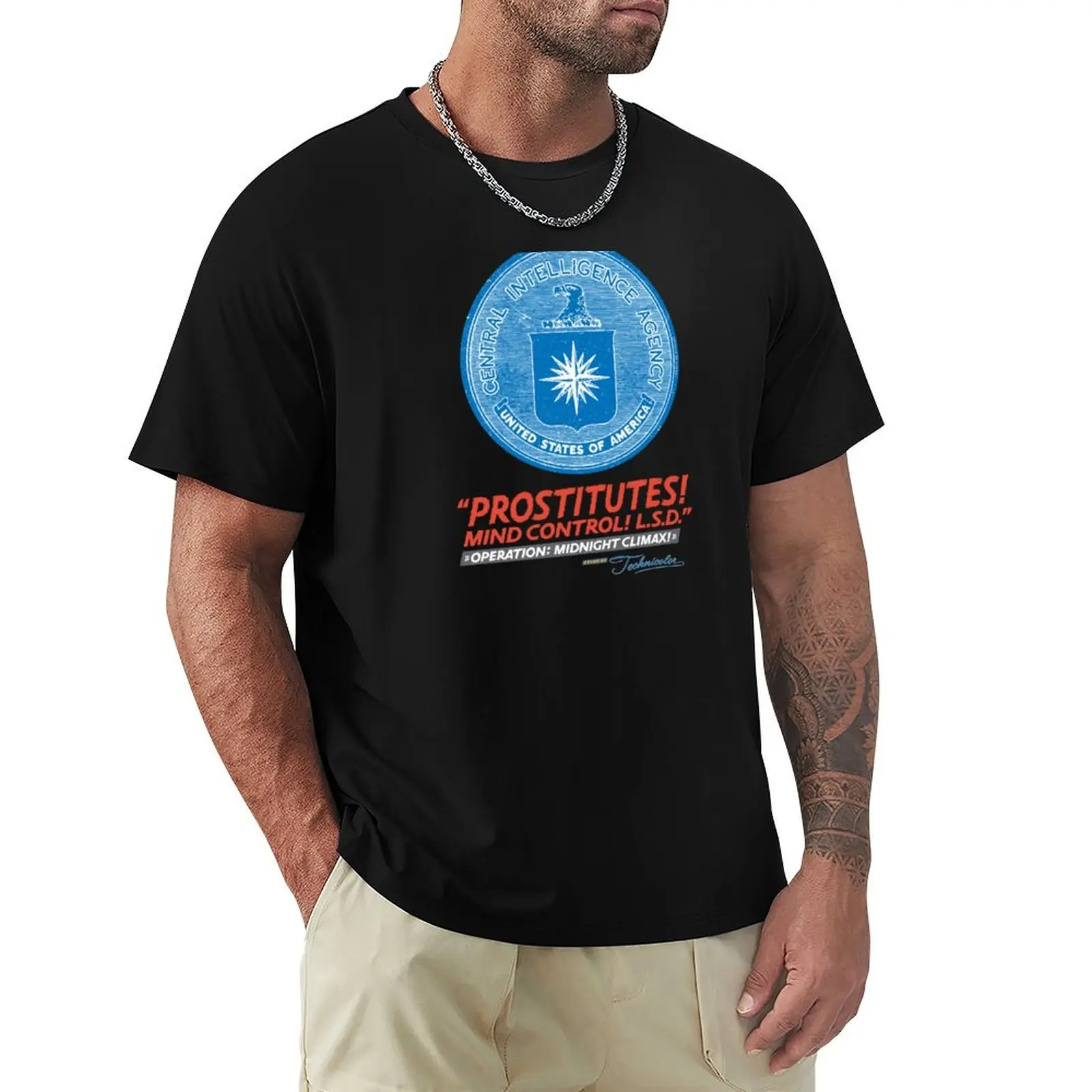 CIA - OPERATION MIDNIGHT CLIMAX T-Shirt Short sleeve tee graphics sublime t shirts men
CIA - OPERATION MIDNIGHT CLIMAX T-Shirt Short sleeve tee graphics sublime t shirts men