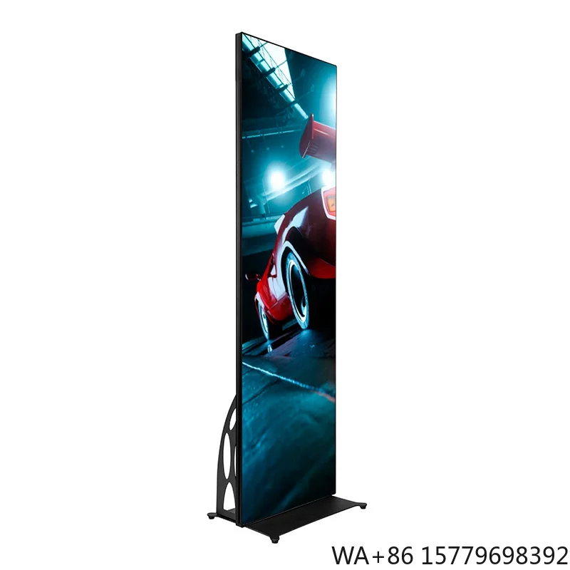 Custom Outdoor LED Poster LED Screen for Shopping Mall P1.86 P2 P2.5 Portable Smart Advertising Player
Custom Outdoor LED Poster LED Screen for Shopping Mall P1.86 P2 P2.5 Portable Smart Advertising Player