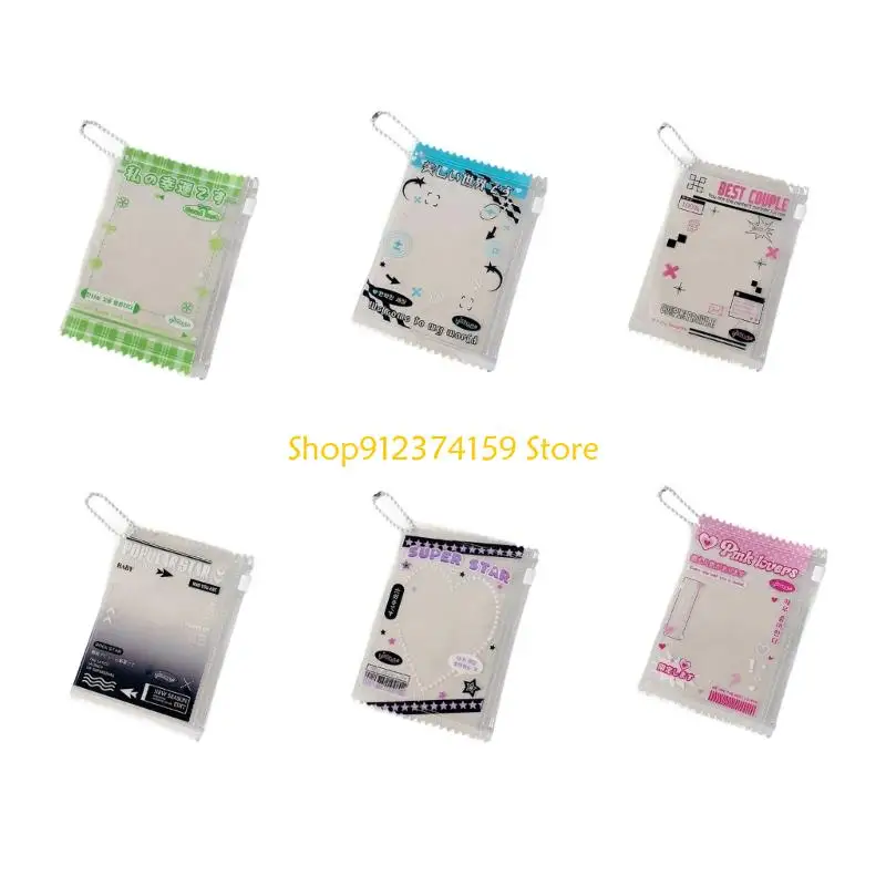 G5AE Модный миниатюрный органайзер для пластиковых карточек Прозрачный чехол для предметов коллекционирования
G5AE Модный миниатюрный органайзер для пластиковых карточек Прозрачный чехол для предметов коллекционирования